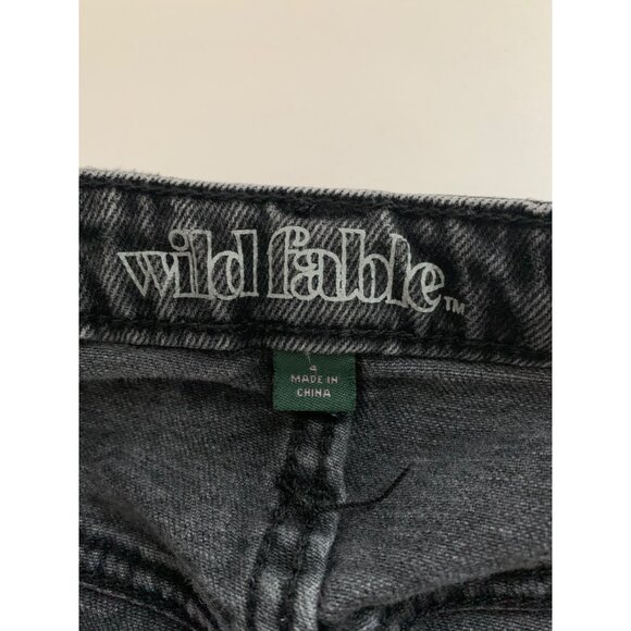 Wild Fable Distressed Black‎ Denim Jeans - Size 4 - Picture 4 of 6